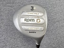MacGregor RPM Speed Sole Oversize 3 Fairway Wood Baffy Steel Shaft Multi Flex