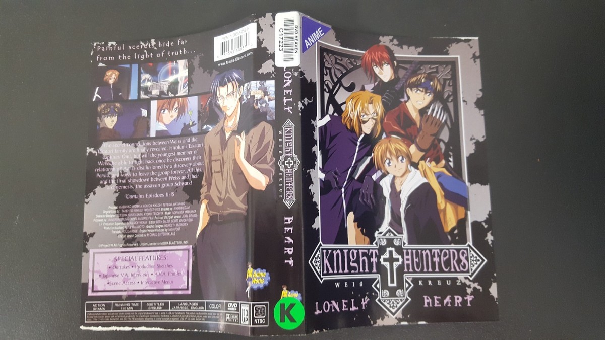 Weiß Kreuz (Knight Hunters) - Vol: 1-5 - Complete Collection
