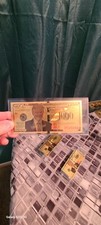 PRESIDENT DONALD J TRUMP 1000 Dollar Bill Novelty Banknote Gold Foil