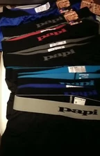 Papi -Modern Stretch Brazilian Trunk Men's Underwear -Size XL (40"-42")-fits Lrg