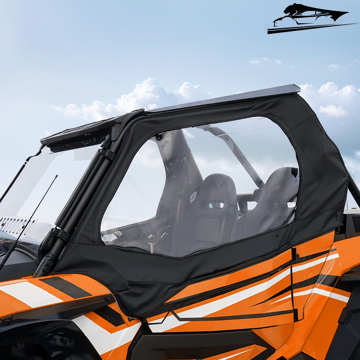 Soft Doors Cab Enclosure Windows For 2014-2022 Polaris RZR XP 1000