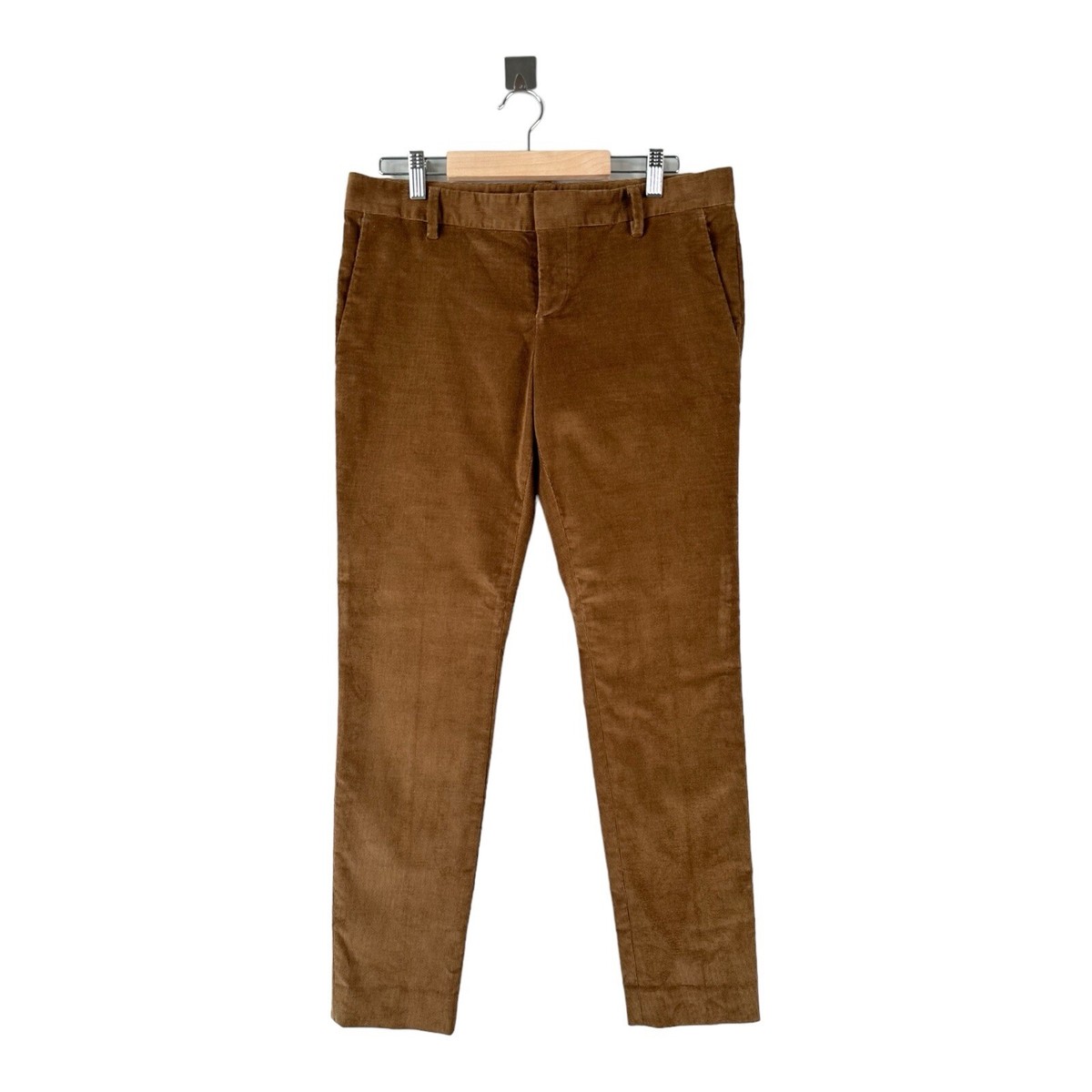 パンツ PLAIN Brown Pants with Concealed Closure in Courduroy Woman il_1080xN.5858907683_8z57.jpg