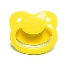 Baby Bear Pacis Yellow Adult Pacifier  14 