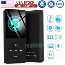 Bluetooth Sport Lossless Music MP4 MP3 Player FM Radio Recorder Support 128GB