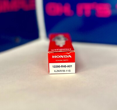 ACURA GENUINE OEM SPARK PLUGS PART # 12290-R40-A01 (ILZKR7B-11S