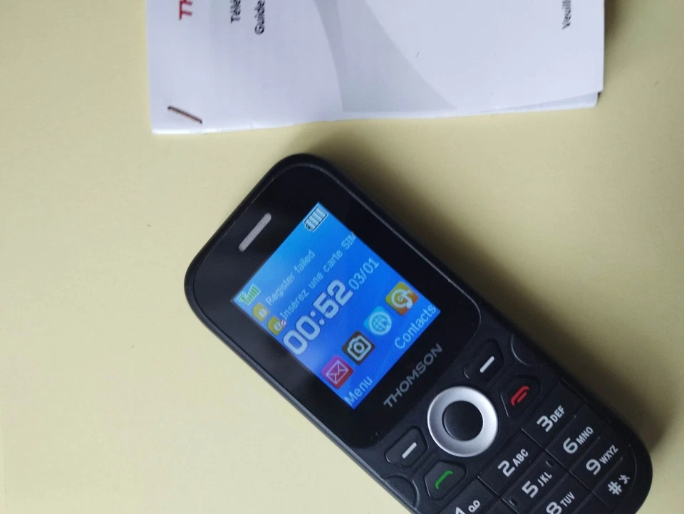Le Téléphone portable Alcatel Thomson TLINK 15 BLK - Photo 3/4