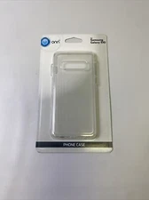 Onn Clear Cell Phone Case for Samsung Galaxy S10 Lightweight Slim New Sealed