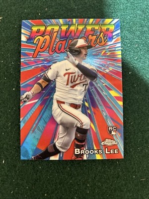 2025 Topps Chrome - Power Players Brooks Lee #PP-23 (RC)