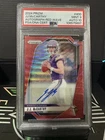 J.J. JJ MCCARTHY 2024 PANINI AUTO RED WAVE RC 60 /149 VIKINGS PSA MINT 9 Auto 10