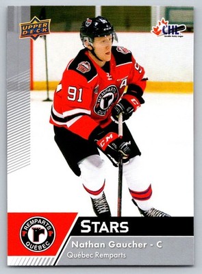 Nathan Gaucher 2022-23 Upper Deck CHL Stars #303 Quebec Remparts