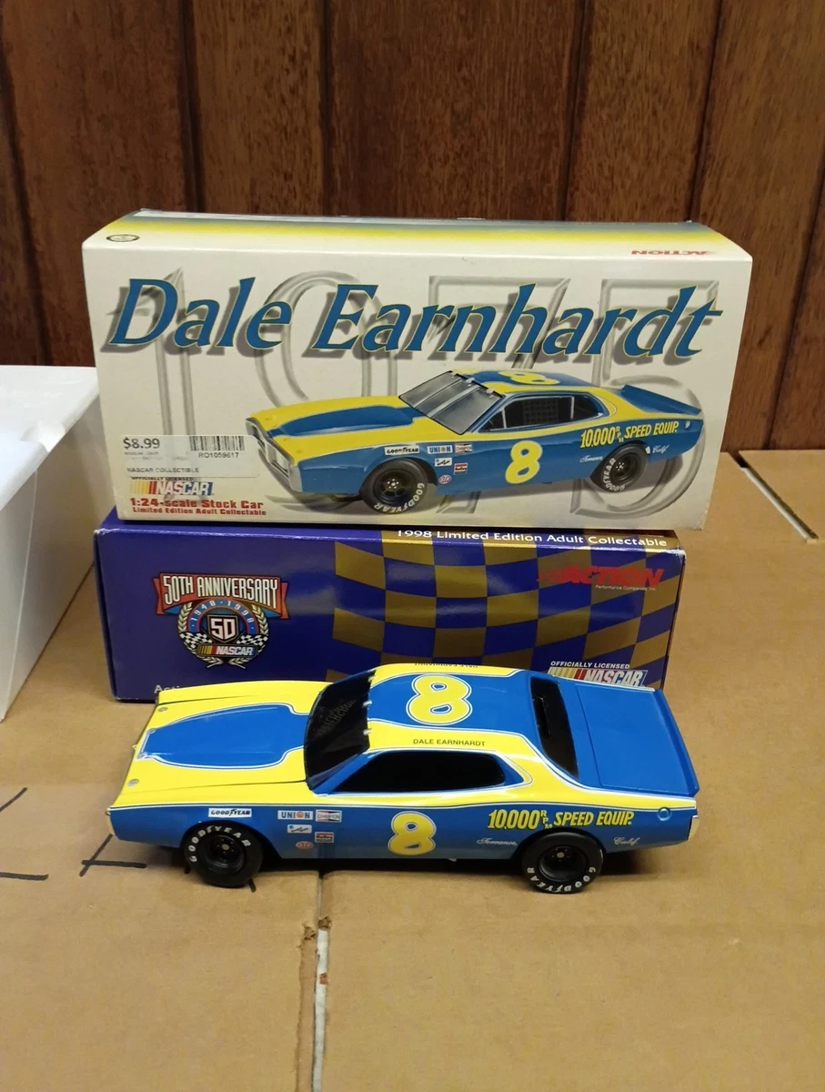 Dale Earnhardt Blue Diecast Racing Cars 1975 Vehicle Year for sale