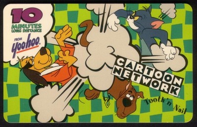 10m Yoo-Hoo & Cartoon Network: Scooby Doo 'Tooth 'n Nail' (Grün) Telefonkarte