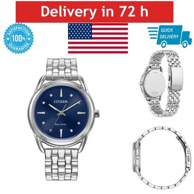 Citizen Women's Classic Eco-Drive Watch Stainless Steel 30m