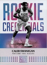 2017-18 Panini Status Rookie Credentials #34 Caleb Swanigan - BSK