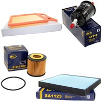 Filter Set SCT Kraftstoff- ÖL- Luft- Innenraum- FüR Skoda Fabia I VW Polo 1.2