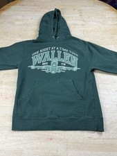 Morgan Wallen Hoodie Mens Small Green One Night At A Time World Tour Pullover
