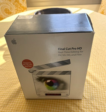 Final Cut Pro HD Version 4.5 Retail with CDs and one software license
