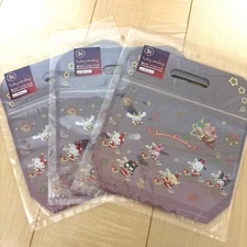 Sanrio Christmas Tote Bag Set of 3 with Handles and Bottom Gusset New