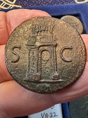 NERO, Sestertius, VA 22