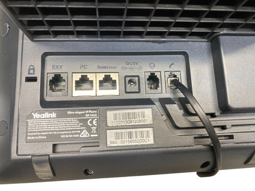 2 Stück Yealink SIP-T46WG IP-Telefon mit Netzteil 49634 - Afbeelding 7 van 8