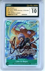 Law & Bepo ST24-004 Super Rare Foil One Piece TCG