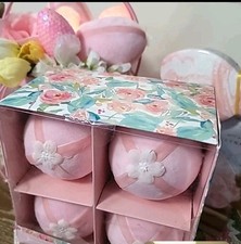 NIB Spring Gatherings Velvety Eggs Set of 4 S...