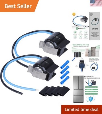 5303918214 Refrigerator Defrost Thermostat, 2set/pack Equal quality, Exact us...