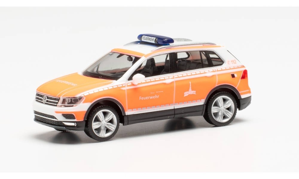 HERPA VOLKSWAGEN Tiguan d'incendie de Kassel 1/87, finition Premium pour collectionneur