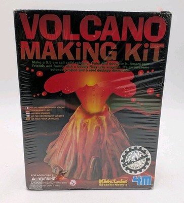 Volcano Making Kit by Kidz Labs Fun Science Products 4M NEW / SEALED Age 8+