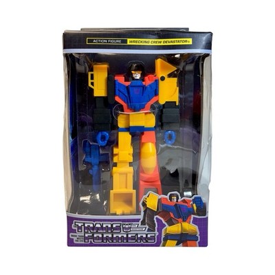 Super7 Transformers Reaction Devastator  2 Action Figure G1 Movie Constructicons