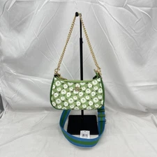 Coach Womens Teri Mini Crossbody Bag W Floral Print Canvas CBG84 Kelly Multi