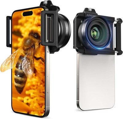 APEXEL ZM100 Handy Makroobjektiv F1 05 20X Ver