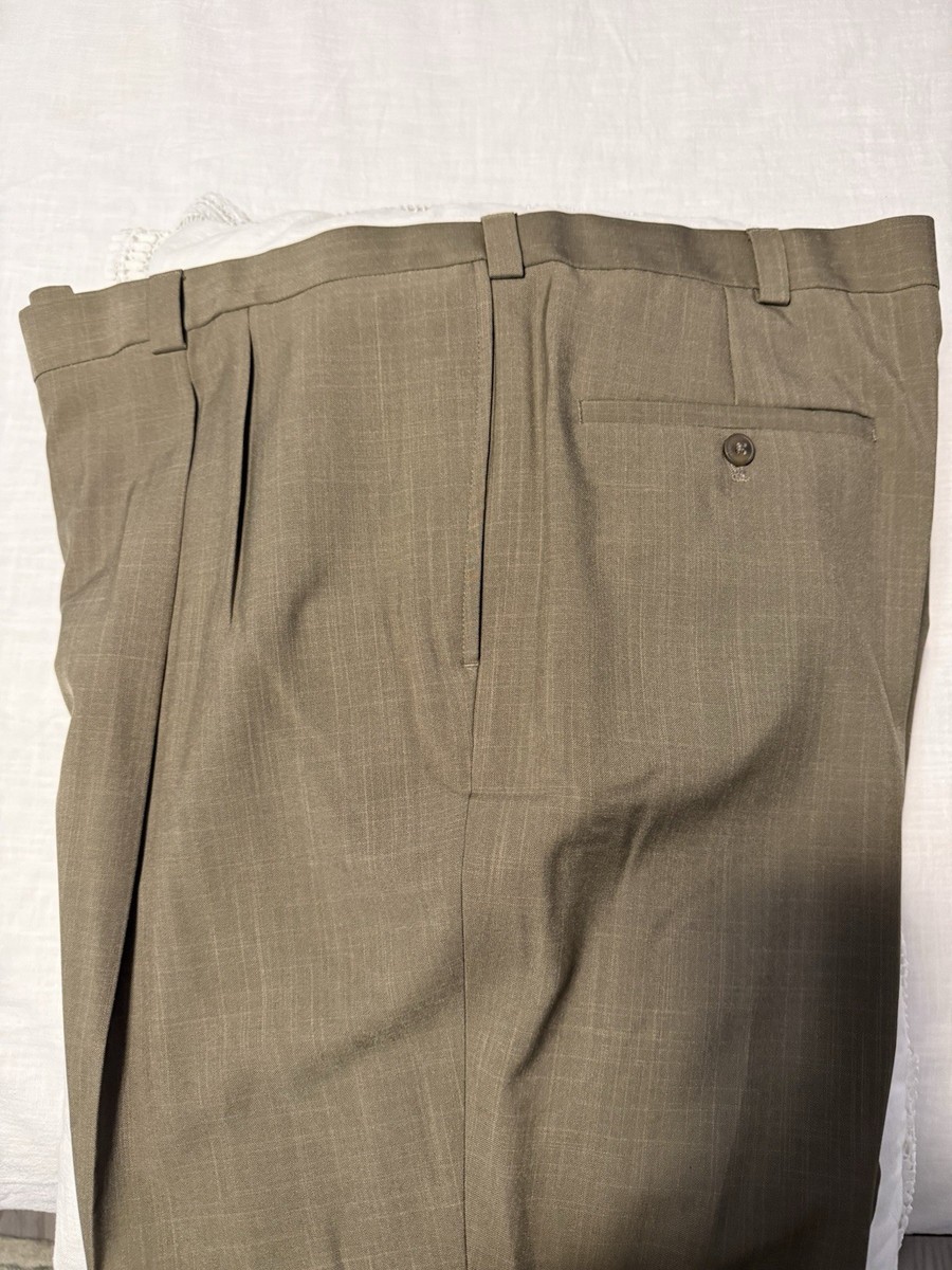 haggar mens dress pants Men's Slim Fit Flat Front Subtle Pattern Flex Waistband Pant Charcoal at Amazon Men's Clothing store our Premium Comfort Dress Pant is the perfect choice when you want to look your best. Haggar Men's Performance Comfort Stretch
