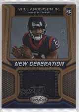 2023 Certified New Generation Jerseys Mirror Bronze 325/349 Will Anderson Jr c5b