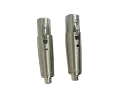 Switchcraft 322 RCA Jack– XLR Female,  Set of 2 - New Old Stock, Free Shipping