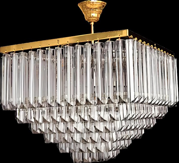 Deckenleuchter Luxus Gold Kronleuchter Deckenlampe LüSter Kristall Leuchte-image
