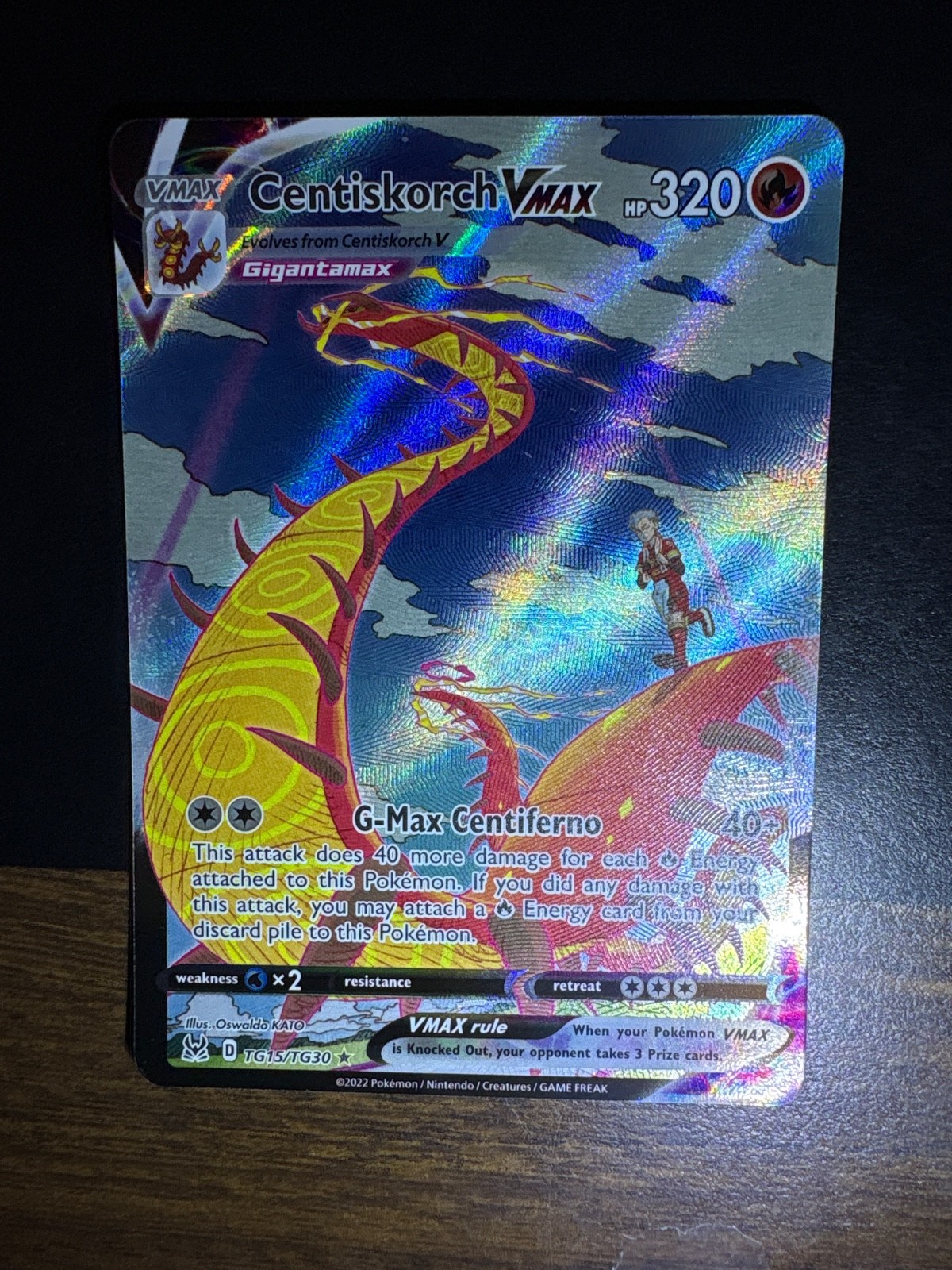 Centiskorch VMAX TG15/TG30 Swsh11: Lost Origin Trainer Gallery Holo