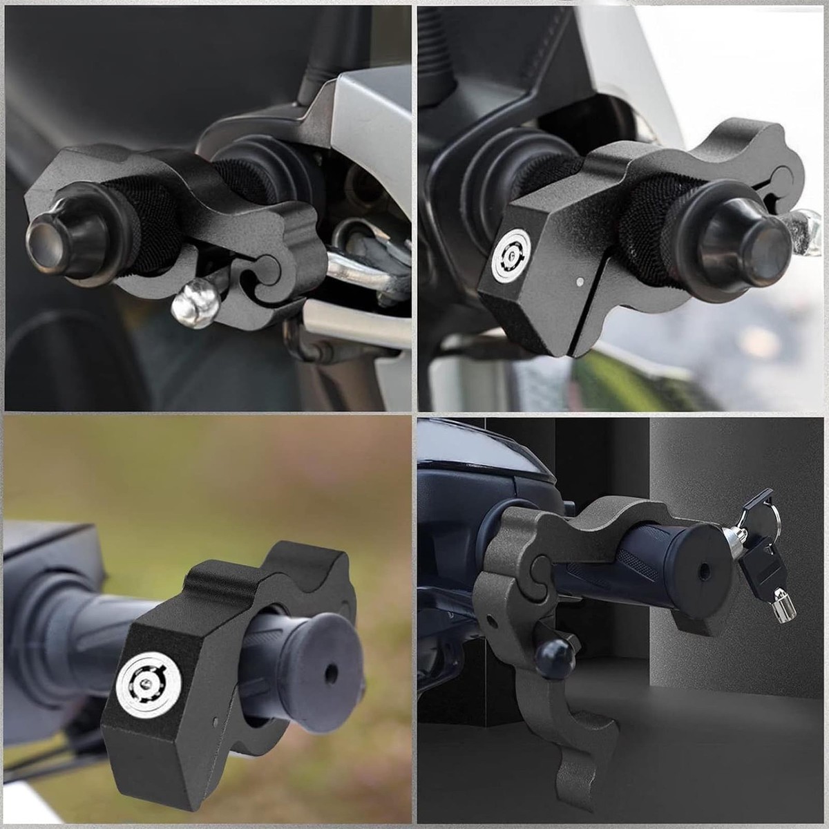 Motorcycle Grip Lock Motorcycle Throttle Lock CNC Heavy Duty