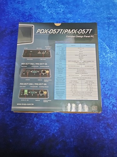ICOP 5.7" Panel PC, PDX-057T-RD5A, Vortex86DX - Picture 4 of 14