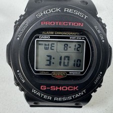 Casio G-shock Dw-5750e Black Digital Quartz Resin Watch 200m Shock-resist Casio G-shock Dw-5750e Black Digital Quartz Resin Watch 200m Shock-resist