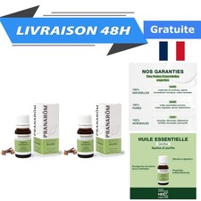 Pranarôm Huile Essentielle Giroflier HECT 100% Pure Bio 10 ml