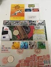 Set of 3 Stamp/Coin Coversgood Condition Please See Photos