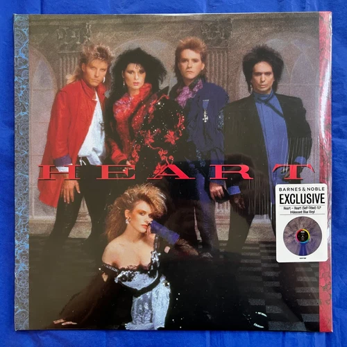 HEART 2025 "Heart" 40th Anniversary Limited Edition BLUE COLORED Vinyl LP - NEW