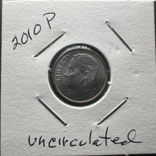 2010 P Roosevelt Dime Brilliant Luster