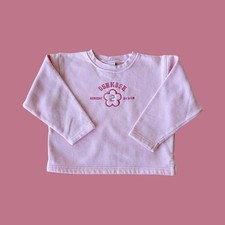 Vintage Oshkosh B'Gosh Pale Pink Embroidered Crewneck Sweatshirt, Size 4T