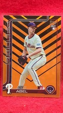 2025 Topps Update Series - Mick Abel #US127 Holiday Orange & Black Foil (RC)