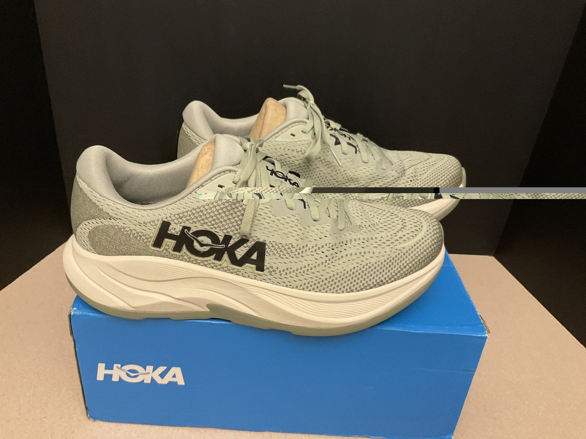 Hoka Rincon 4 Supportive Mens 9.5 D Forest Lichen Eucalyptus Running Shoes New! Mens HOKA Rincon 4 Forest Lichen/Eucalyptus Athletic  main image 4