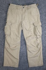 Vintage Polo Jeans Co Ralph Lauren Utility Cargo Pants Military Surplus 34x30