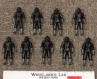 Lot of 9 Tie Fighter Pilot Star Wars ESB 1982 Kenner Vintage Action Figures