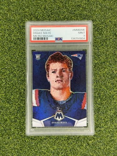 Drake Maye #MM-DME 2024 Panini Mosaic Micro card
